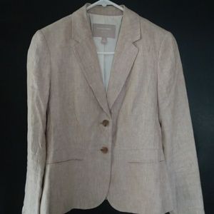 Linen suit jacket